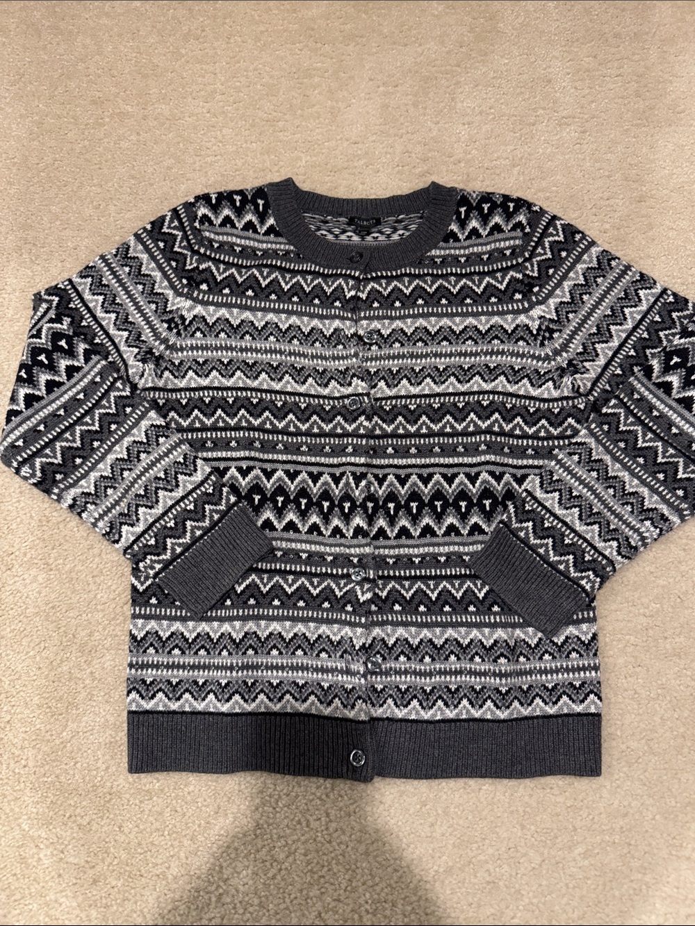 Women’s Fair Isle Cardigan Sweater